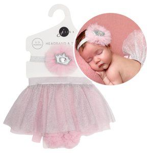 Pink Tutu Newborn Set